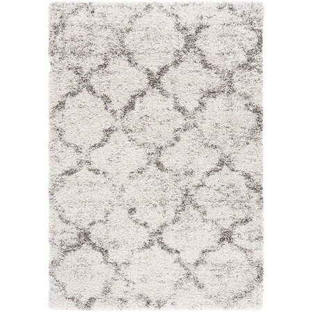 Safavieh 4 x 6 ft. Hudson Shag Vintage Rectangle Rug - Ivory & Gray SGH269A-4